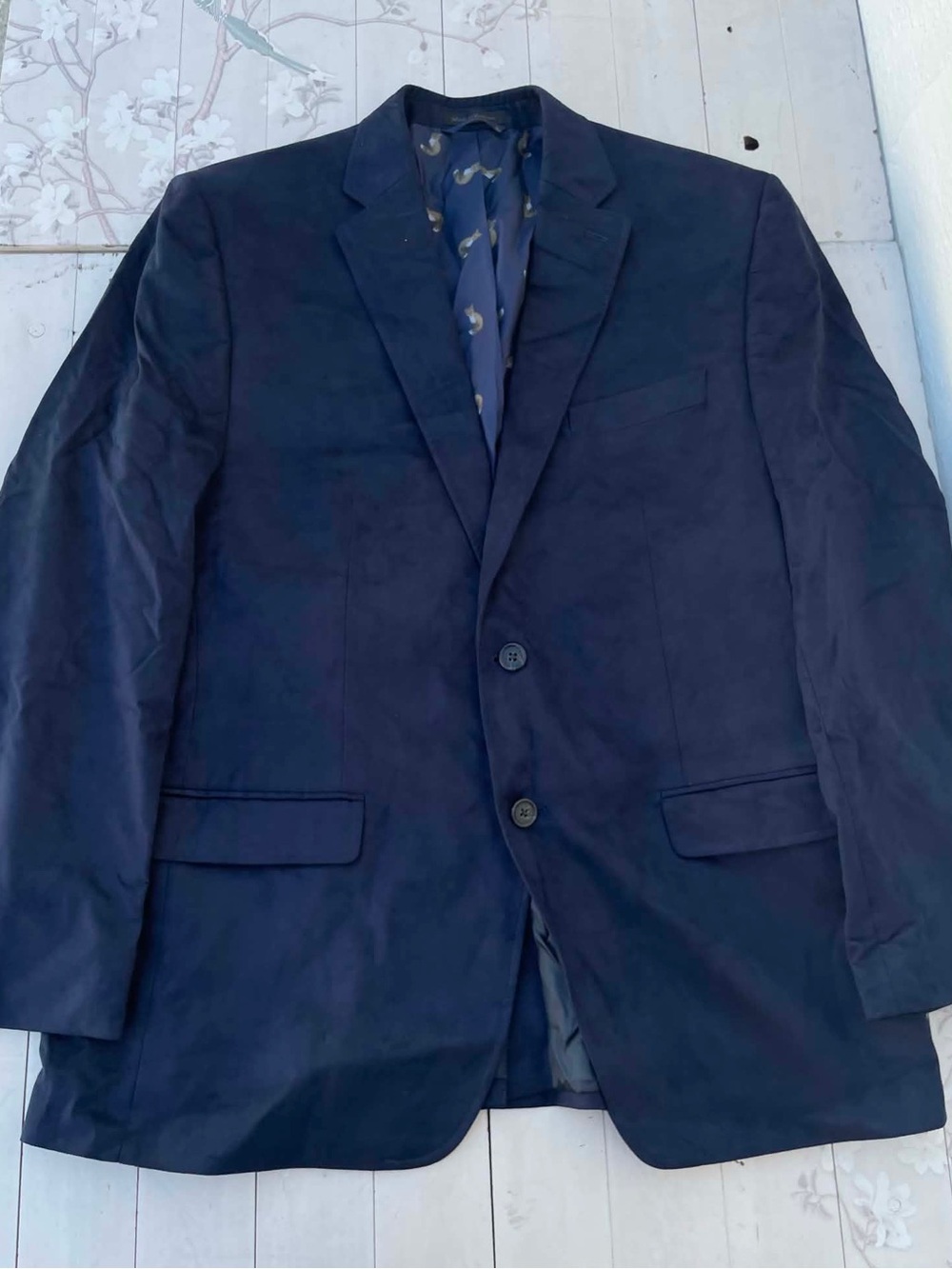 Lauren Ralph Lauren Navy Blue Coat Blazer